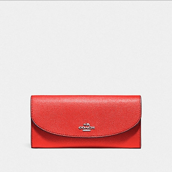 Coach Watermelon Slim Envelop Wallet